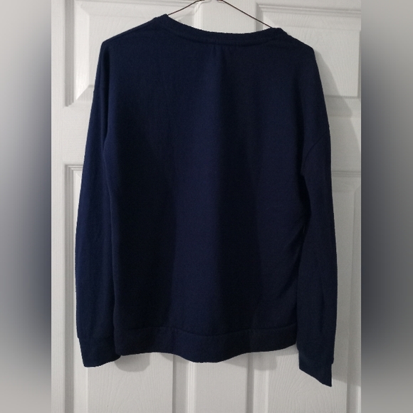 Weekend Edition Pullover Thin Sweater Womens Blue Size XS - Picture 2 of 6